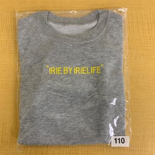 アイリーライフ(IRIE LIFE)の◆新品未使用◆irie life子供用トレーナー　110サイズ　グレー(Tシャツ/カットソー)