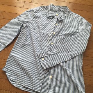 ドットアンドストライプスチャイルドウーマン(Dot&Stripes CHILDWOMAN)のギンガムチェック リボンタイ風ブラウス(シャツ/ブラウス(長袖/七分))