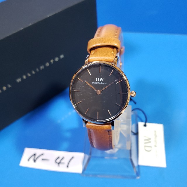 Daniel Wellington - N-41新品♥D.W.28mmレディス♥DURHAM黒♥激安価格♥送料無料の通販 by ★GOLGO★'s shop