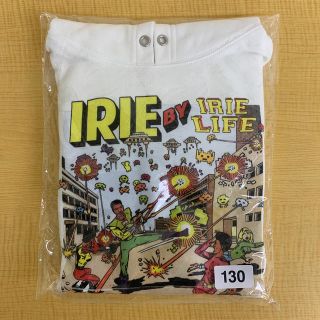 アイリーライフ(IRIE LIFE)の◆新品未使用◆irie life子供用パーカー　130サイズ　ホワイト(Tシャツ/カットソー)