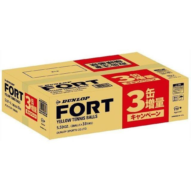 ダンロップ フォート(DUNLOP FORT)　新品未開封２個入り×３３缶 1箱