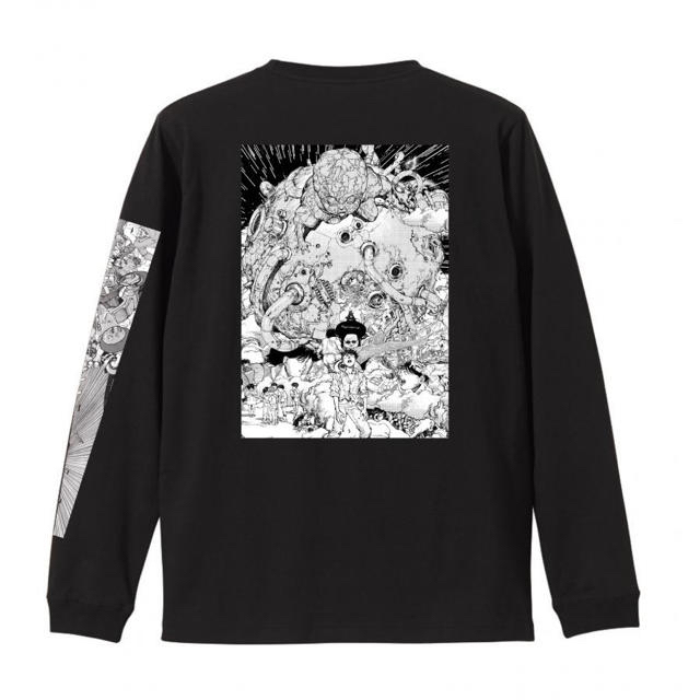 軽く畳んで発送致しますアキラ　AKIRA ロングTシャツ AKIRA ART OF WALL