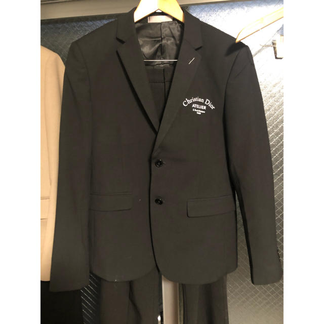 dior homme 18ss atelier レザー　ブローチ