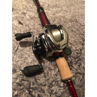 シマノ(SHIMANO)の【美品】NEWワールドシャウラ1702R-2ベイト(ロッド)