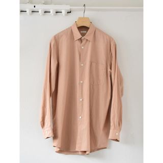 コモリ(COMOLI)の【18ss/希少品】comoli コモリ シャツ サンドピンク サイズ 1(シャツ)