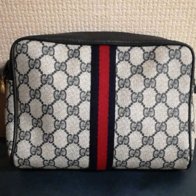 バロンブルー 価格 、 Gucci - オールド　GUCCI　シェリーライン　ネイビーの通販 by u-'s shop