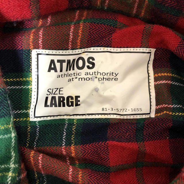 atmos(アトモス)のAtmos チェックシャツ　ネルシャツ メンズのトップス(シャツ)の商品写真