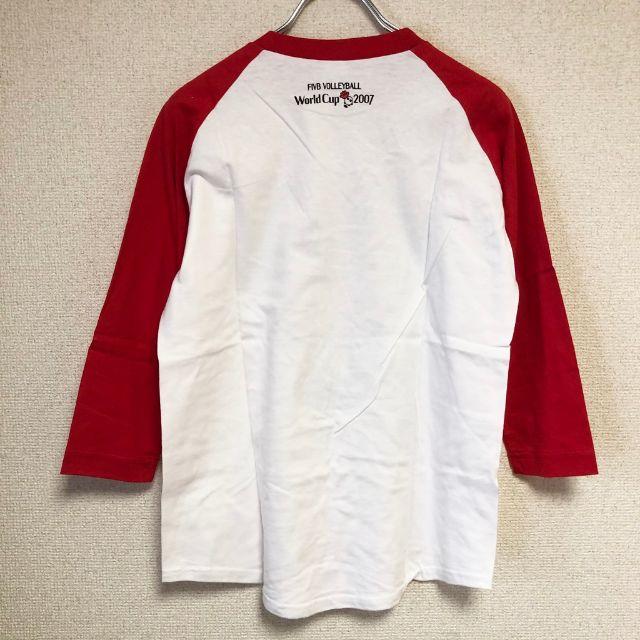 【人気】Printstar 未使用品 ワールドカップバレー2007 七分Tシャツ メンズのトップス(Tシャツ/カットソー(七分/長袖))の商品写真