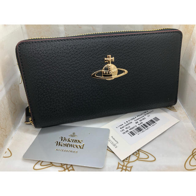 Vivienne Westwood - Vivienne Westwood ビッグオーブ　長財布　黒　新品未使用の通販 by ぷーちゃん's shop