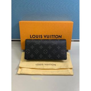 ルイヴィトン(LOUIS VUITTON)のルイヴィトン ポルトフォイユ・ブラザ　モノグラムエクリプス(長財布)