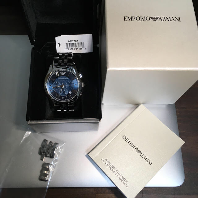 Emporio Armani(エンポリオアルマーニ)のEMPORIO ARMANI 腕時計 メンズの時計(腕時計(アナログ))の商品写真