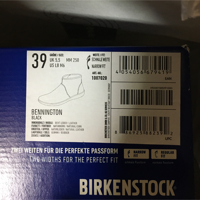 BIRKENSTOCK(ビルケンシュトック)のRokumami様　　ビルケン ベニントン 39 レディースの靴/シューズ(ブーツ)の商品写真