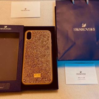 スワロフスキー(SWAROVSKI)の新品,未使用 Swarovski iPhoneXSMaxケース(iPhoneケース)