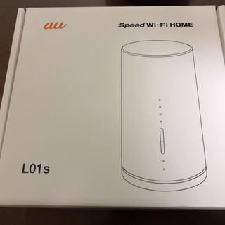 エーユー(au)のSpeed Wi-Fi HOME L01s HWS32(その他)