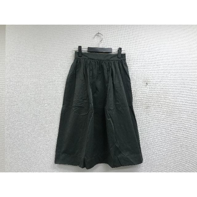 ZARA(ザラ)のザラZARAギャザーミディアムスカートXSグレー★X383 レディースのスカート(ひざ丈スカート)の商品写真