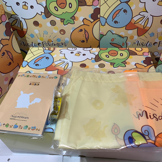 ポケモン(ポケモン)の💖ミスド＆ポケモン💖豪華6点セット福袋💖3300円福袋💖 エンタメ/ホビーのおもちゃ/ぬいぐるみ(その他)の商品写真