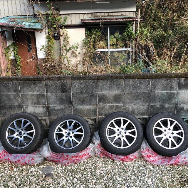 205/60r16 スタッドレス　ホイール  weds GYCE 16インチ