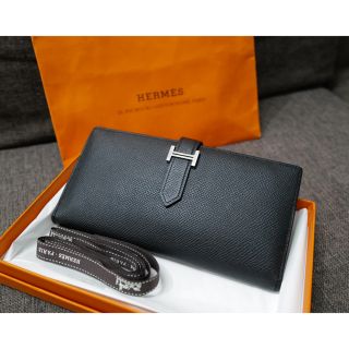 エルメス(Hermes)の美品　HERMES エルメス　ベアン　ベアンスフレ　財布　刻印X 2016(長財布)