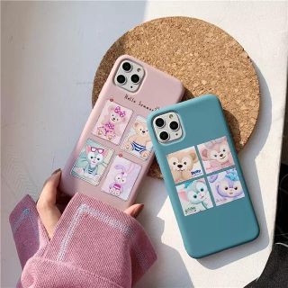 ディズニー(Disney)のディズニー ピンク ダッフィー&フレンズ iPhone11(iPhoneケース)