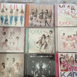 KARA 日本CD 9枚セット(K-POP/アジア)