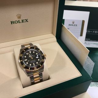 ロレックス(ROLEX)の国内正規ロレックスシードゥエラーコンビ・126603未使用品・maron様専用(腕時計(アナログ))