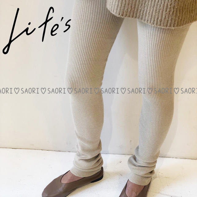 TODAYFUL(トゥデイフル)のTODAYFUL 【未使用に近い】Loose Knit Leggings  レディースのレッグウェア(レギンス/スパッツ)の商品写真