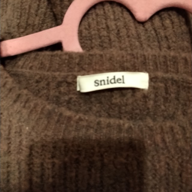 SNIDEL(スナイデル)のスナイデルワンピースニットワンピース💕 レディースのワンピース(ひざ丈ワンピース)の商品写真