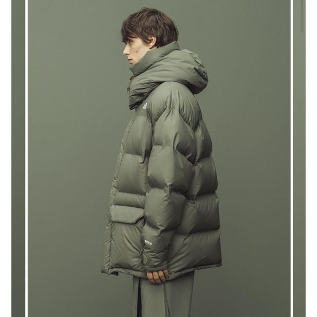 THE NORTH FACE(ザノースフェイス)のHYKE×northface WS Big Down Jacket レディースM レディースのジャケット/アウター(ダウンジャケット)の商品写真