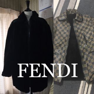 フェンディ(FENDI)のフェンディ レディース 服 コート ペカン リバーシブル ジャケット(その他)