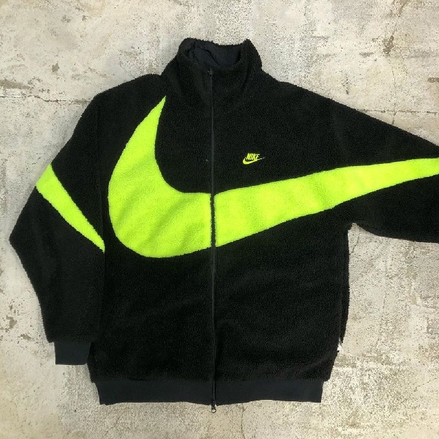 NIKE REVERSIBLE BIG SWOOSH BOA JACKETナイロンジャケット