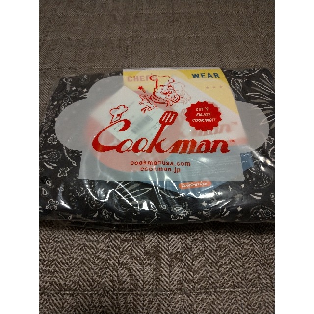 新品 未使用 COOKMAN Chef Pants Paisley Black メンズのパンツ(ワークパンツ/カーゴパンツ)の商品写真