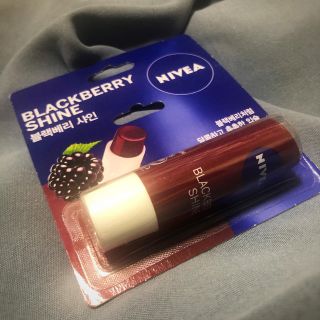 ニベア(ニベア)の韓国限定 NIVEA ニベア リップクリーム ブラックベリー(リップケア/リップクリーム)