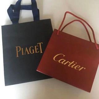 ピアジェ(PIAGET)のピアジェ  PIAGET カルティエ Cartier ショップ袋 ショッパー(ショップ袋)