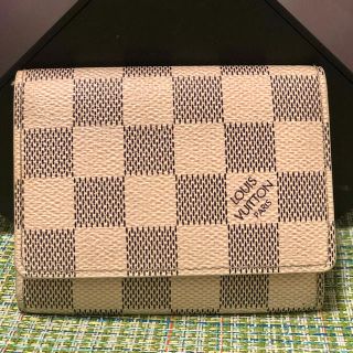 ルイヴィトン(LOUIS VUITTON)のルイヴィトン　ダミエアズール　カードケース　Ｎ６１７４６(名刺入れ/定期入れ)