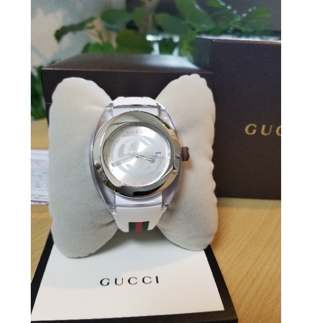 カルティエハッピーバースデーリングピンクゴールド | Gucci - 人気モデル★レアGUCCI 腕時計YA137102 保証2年付き！の通販 by DESTINY LUVER™️