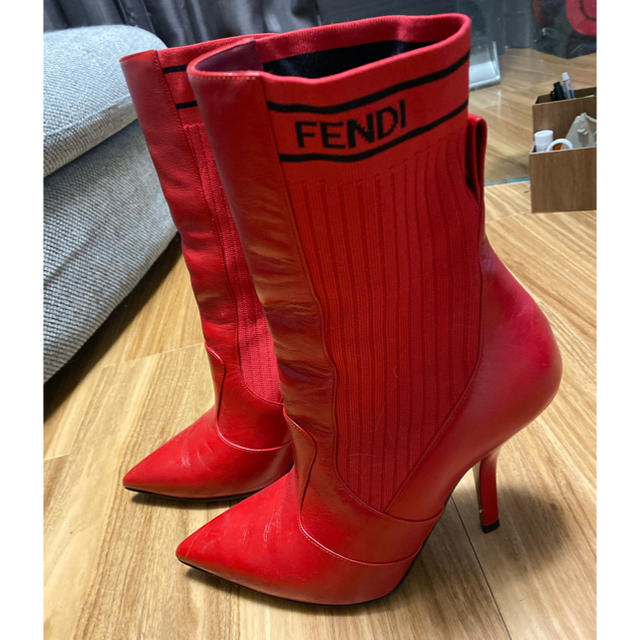 FENDI ソックスブーツ　40 美品