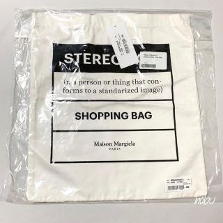 マルタンマルジェラ(Maison Martin Margiela)の新品【 メゾン マルジェラ 】COTTON TOTE BAG(トートバッグ)