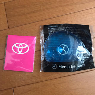 トヨタ(トヨタ)の《まっさん様専用》【新品】Mercedes エコカイロ & TOYOTA 絆創膏(ノベルティグッズ)