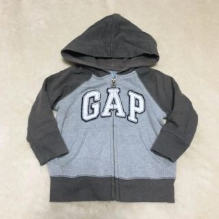 ギャップ(GAP)のbabyGAP パーカー 90㎝ ／ベビーギャップ ジップアップパーカー／古着(ジャケット/上着)