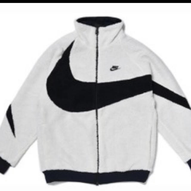 NIKE BIG SWOOSH BOA JACKET 白 Lサイズ