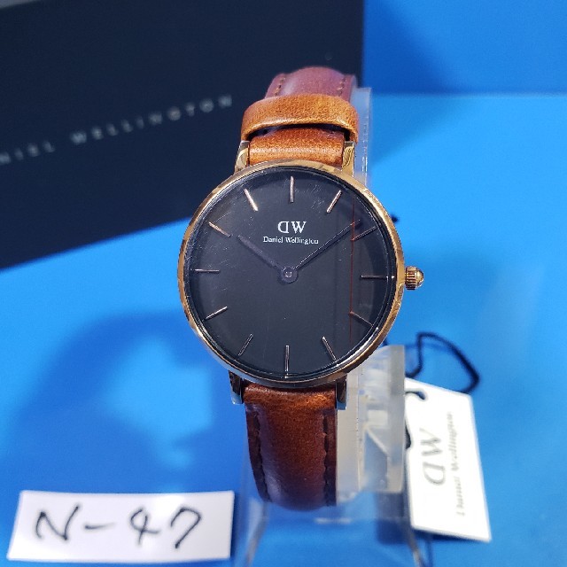 Daniel Wellington - N-47新品♥D.W.28mmレディス♥ST.MAWES黒♥激安価格♥送料無料の通販 by ★GOLGO★'s shop