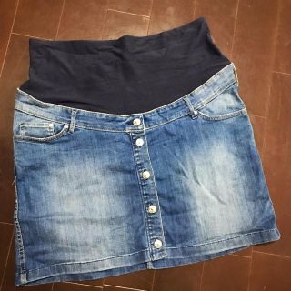 エイチアンドエム(H&M)の【H&M】&DENIM マタニティ用デニムスカート 大きいサイズ(マタニティボトムス)