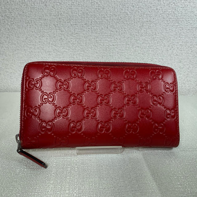 Gucci - GUCCI グッチ 307987 ラウンド 長財布 レッド ラウンドジップの通販 by インポートファッション☆即購入OK！