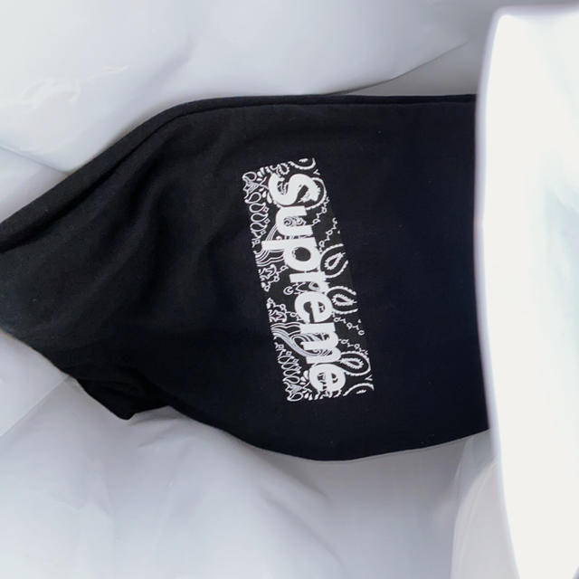 Supreme bandana box logo tee  black