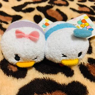 ディズニー(Disney)のディズニー ツムツム ドナデジ ドナルド デイジー ウインク ぬいぐるみ(ぬいぐるみ)