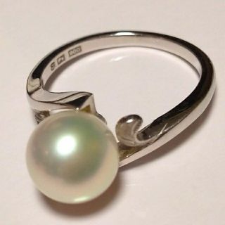 ミキモト(MIKIMOTO)のmikimoto ミキモト プラチナ パール あこや本真珠 リング 御木本 (リング(指輪))