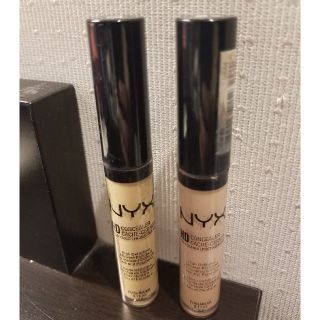 エヌワイエックス(NYX)の【中古品】NYXのコンシーラー２本セットでお譲りします！(コンシーラー)