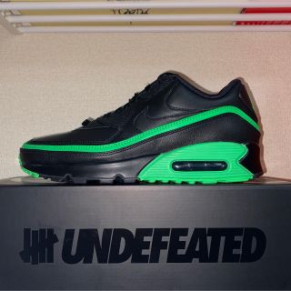 ナイキ(NIKE)のNIKE AIR MAX 90 UNDEFEATED “BLACK GREEN”(スニーカー)