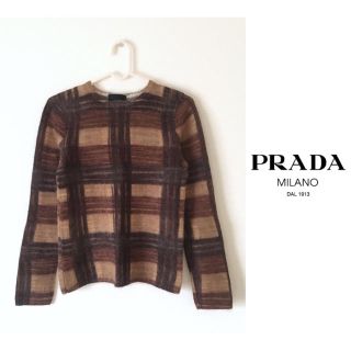 プラダ(PRADA)のプラダ ニット チェック(ニット/セーター)