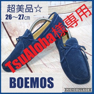 ボエモス(Boemos)のBOEMOS(ボエモス) 【イタリア製】スエード デッキシューズ(デッキシューズ)